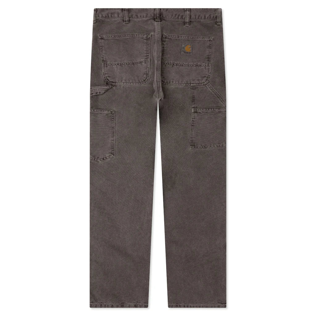 Double Knee Pant Black Faded