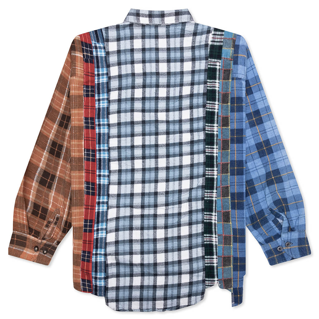 7 Cuts Flannel Shirt Assorted