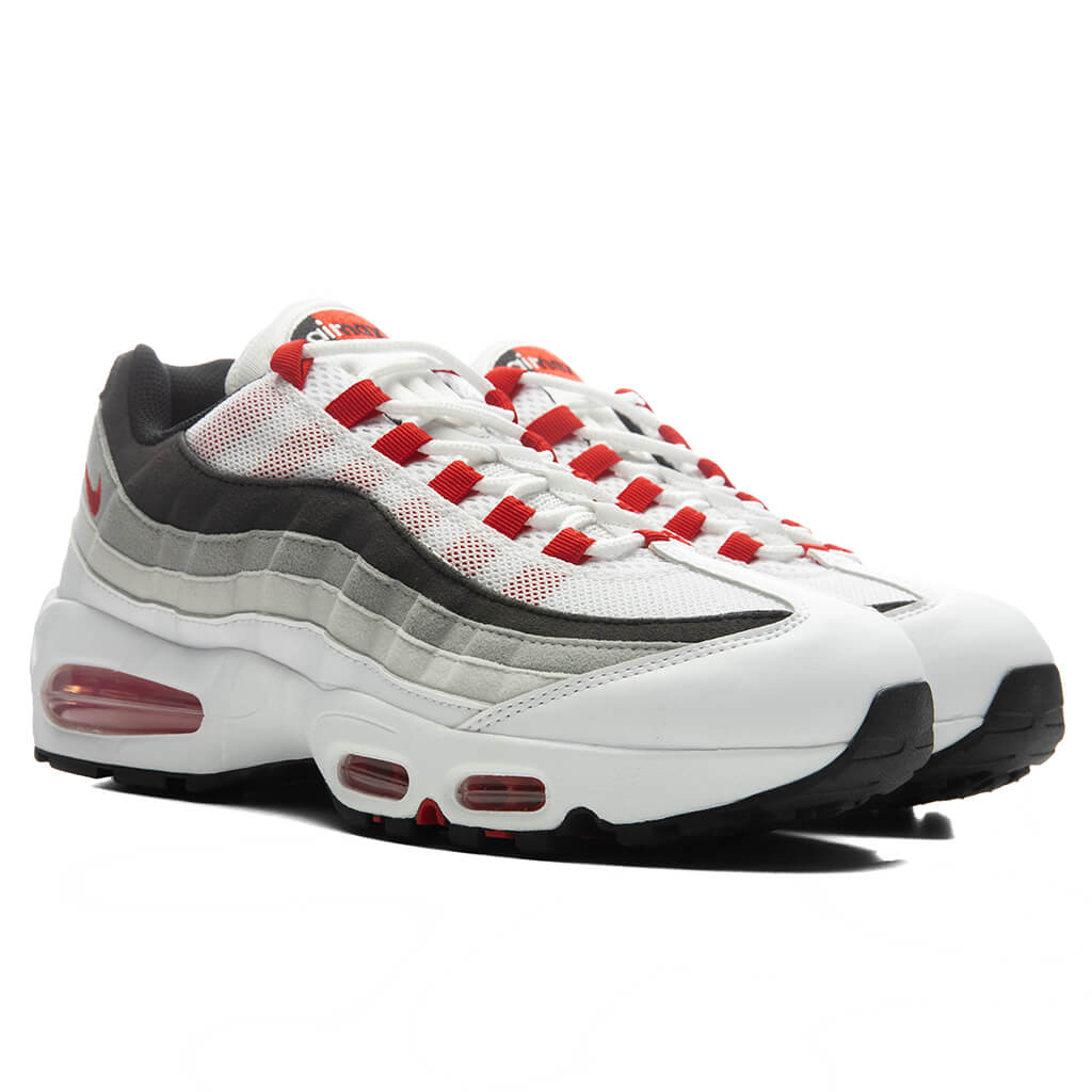 Air Max 95 Big Bubble Premium Comet Red White Comet Red Neutral Grey Medium Grey