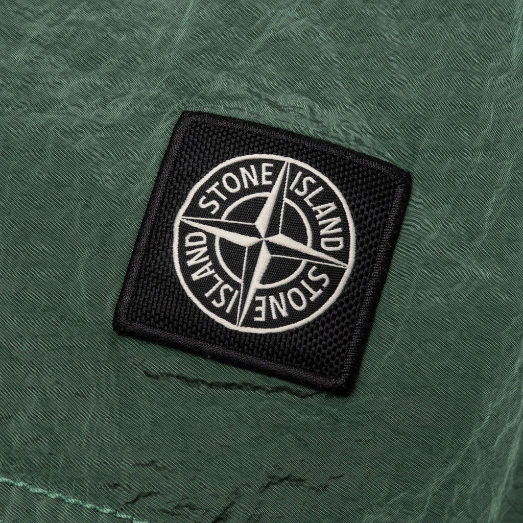 Nylon Metal Regular Fit Shorts Light Green
