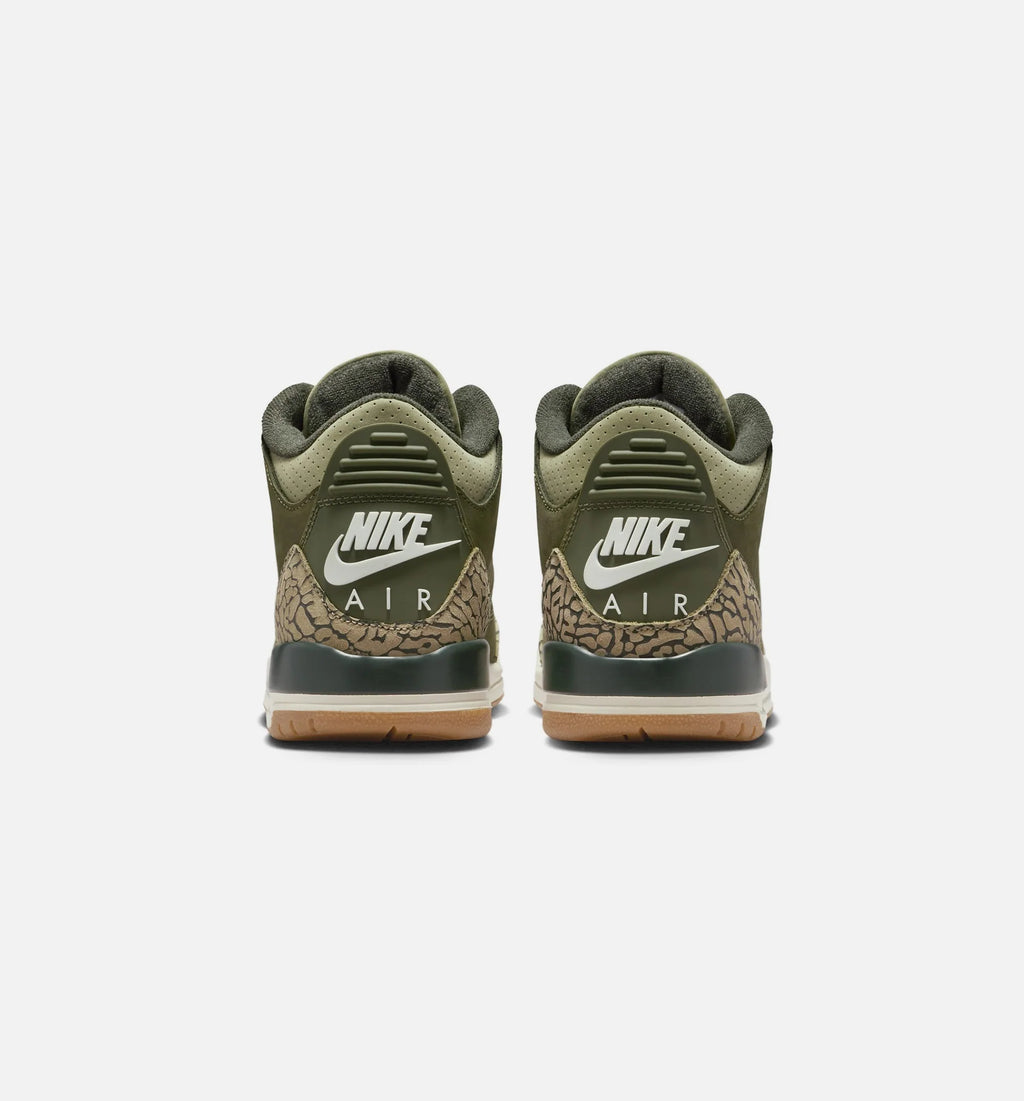 Air Jordan 3 Retro Medium Olive Grade School Lifestyle Shoe Medium Olive Sequoia Neutral Olive Sail