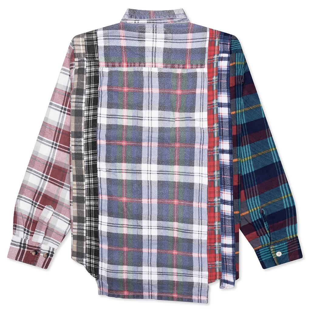 7 Cuts Flannel Shirt Assorted