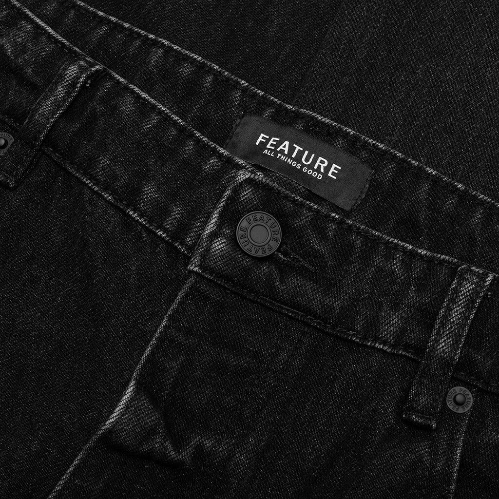 Jacob Tapered Denim Vintage Black