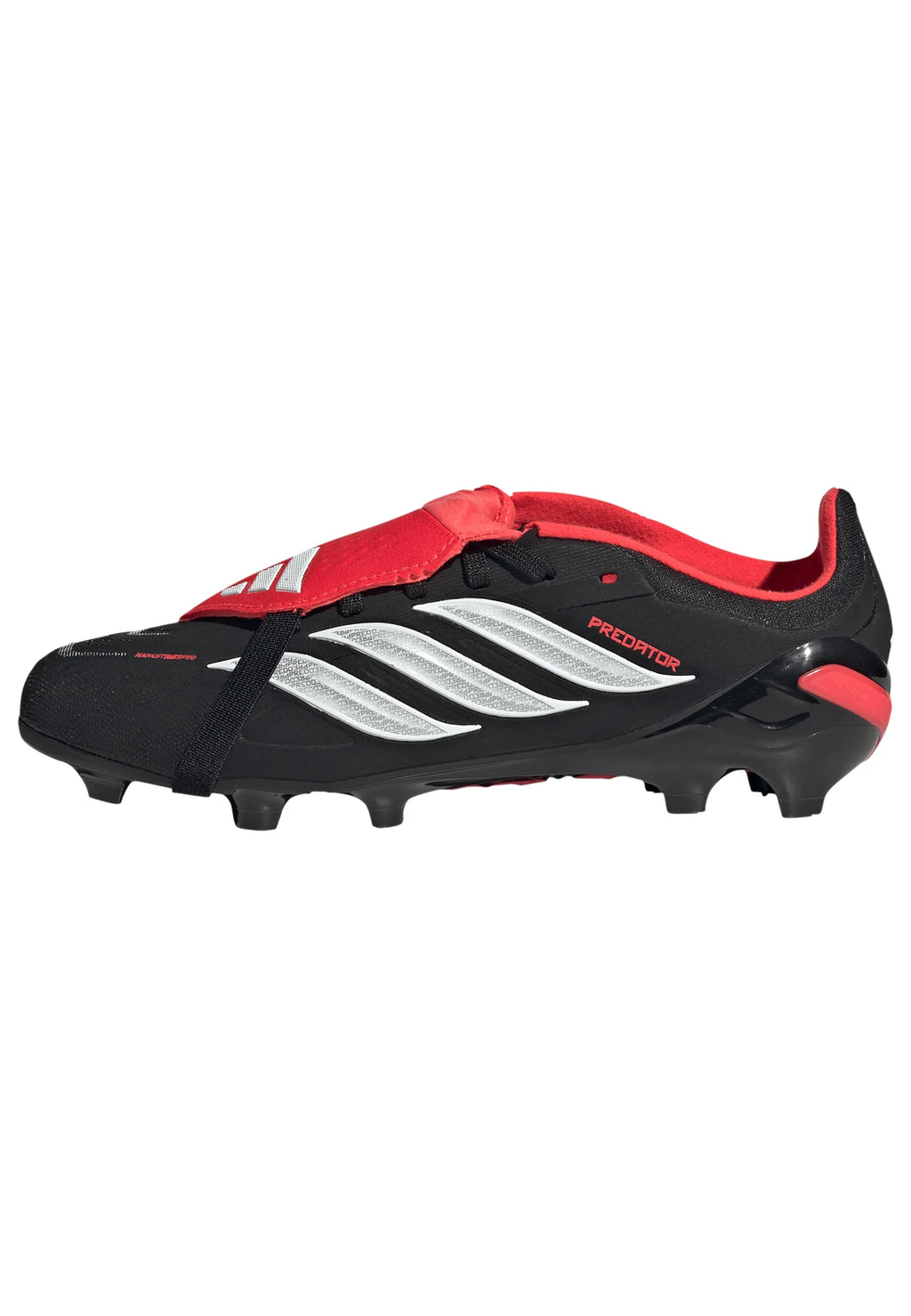 adidas Predator Elite Fold Over Tongue FG Firm Ground Youth Soccer Cleats Black