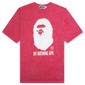 Overdye By Bathing Ape Relaxed Fit Tee Pink