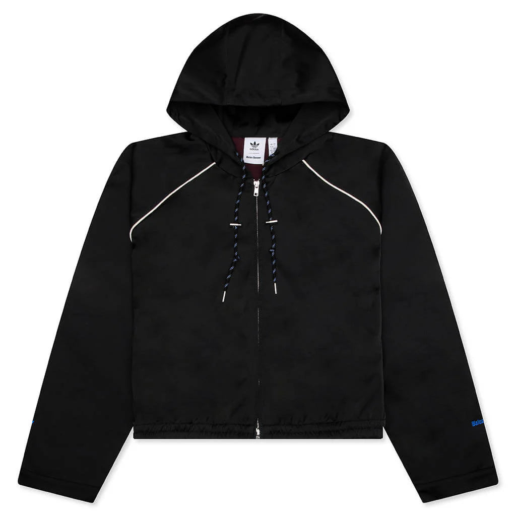 Adidas x Wales Bonner Womens Satin Hoodie Black