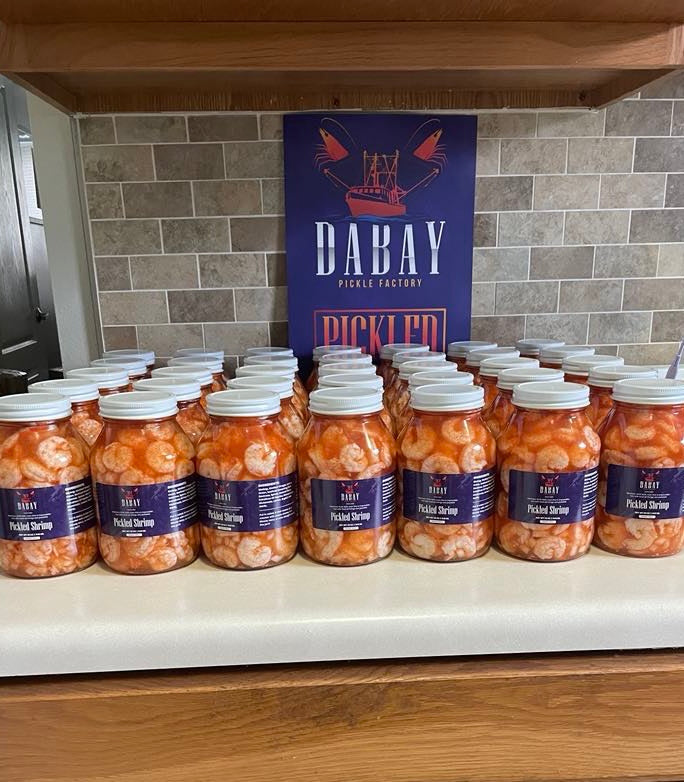 Pickled Shrimp | 32oz Jar Ready To Eat Handcrafted Spicy Tangy Seafood Appetizer