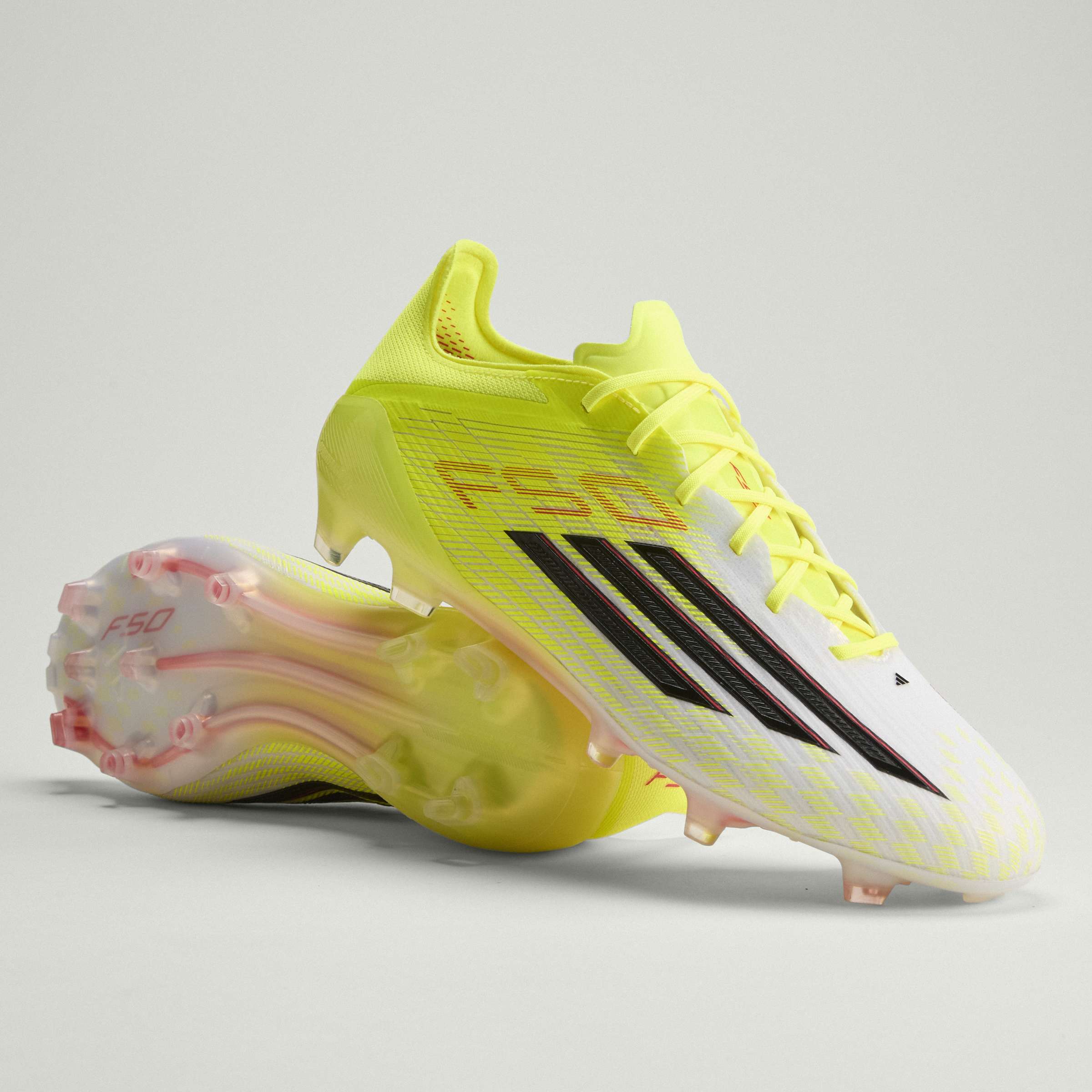 adidas F50 Elite FG Firm Ground Mens Soccer Cleats Yellow Black Red