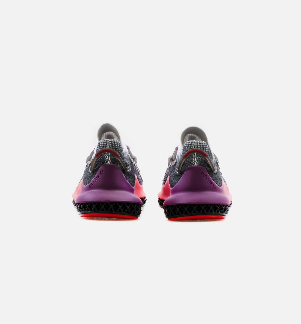 4D Fusio Mens Lifestyle Shoe White Purple