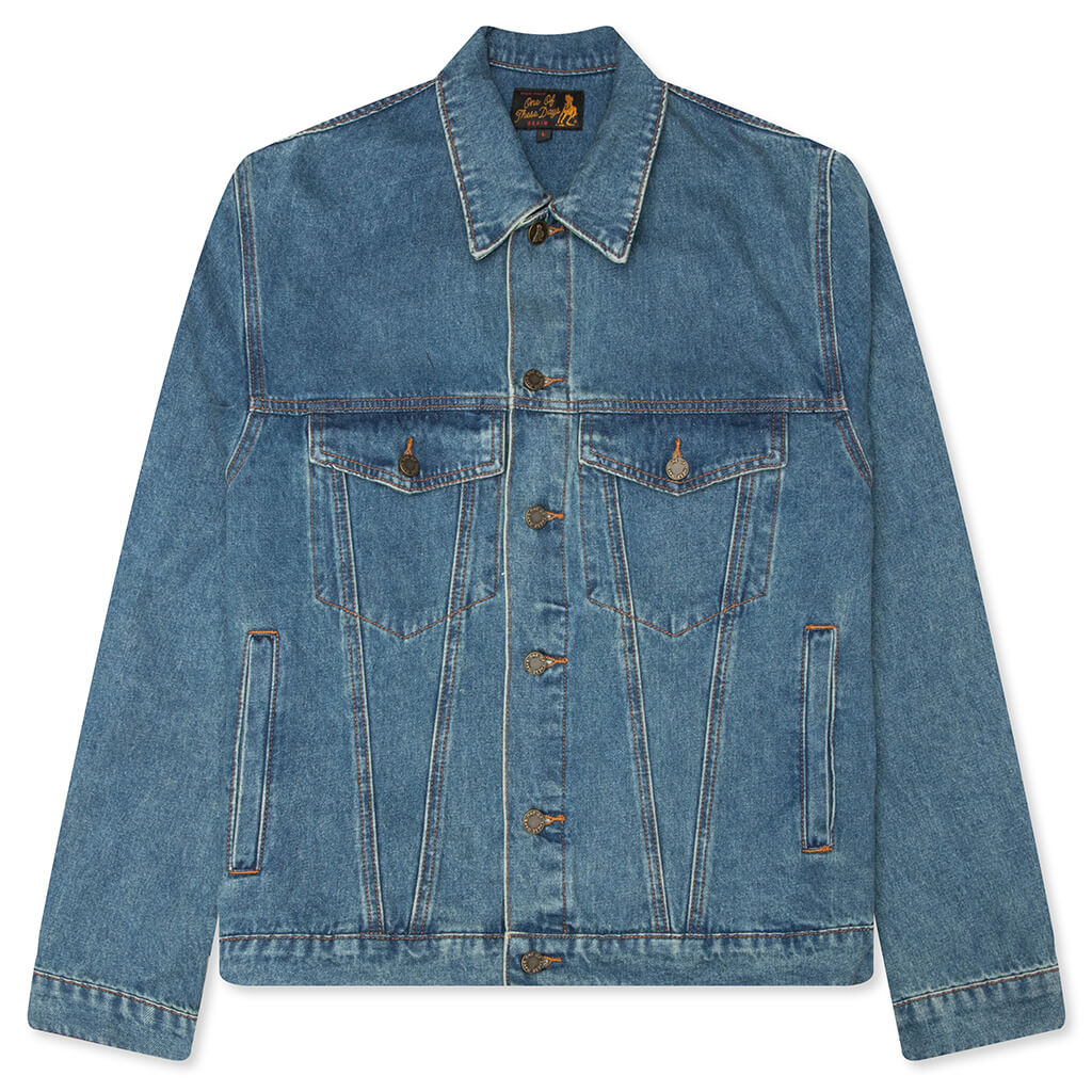 Denim Trucker Jacket Washed Indigo