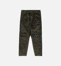 Flint Paisley Print Mens Pants Black Green
