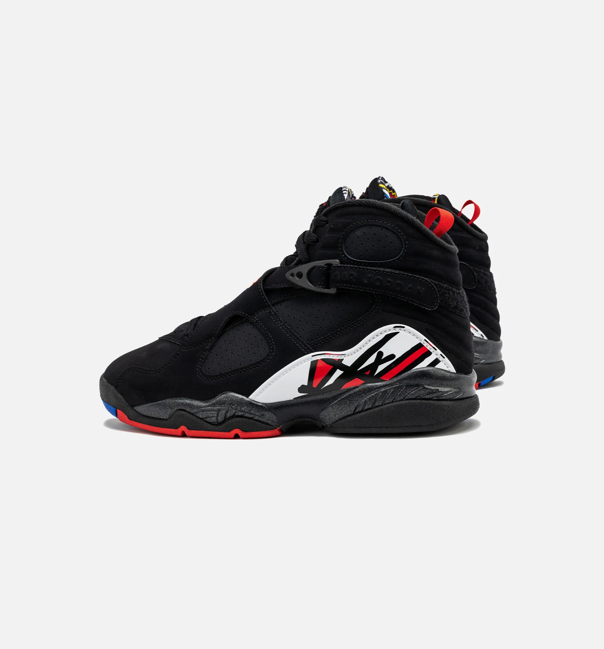 Air Jordan 8 Retro Playoffs Mens Lifestyle Shoe Black