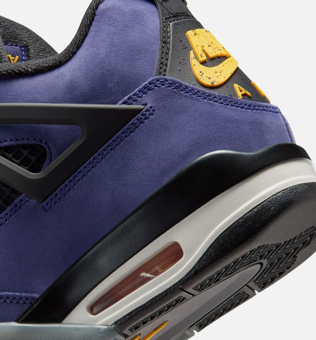 Air Jordan 4 Retro Imperial Purple Mens Lifestyle Shoe Imperial Purple Multicolor Multicolor Limit One Per Customer