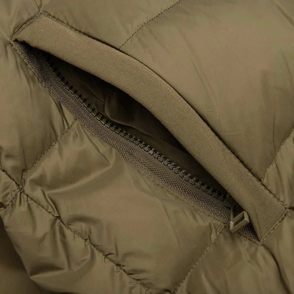 Sherman Convertible Puffer Vest Olive