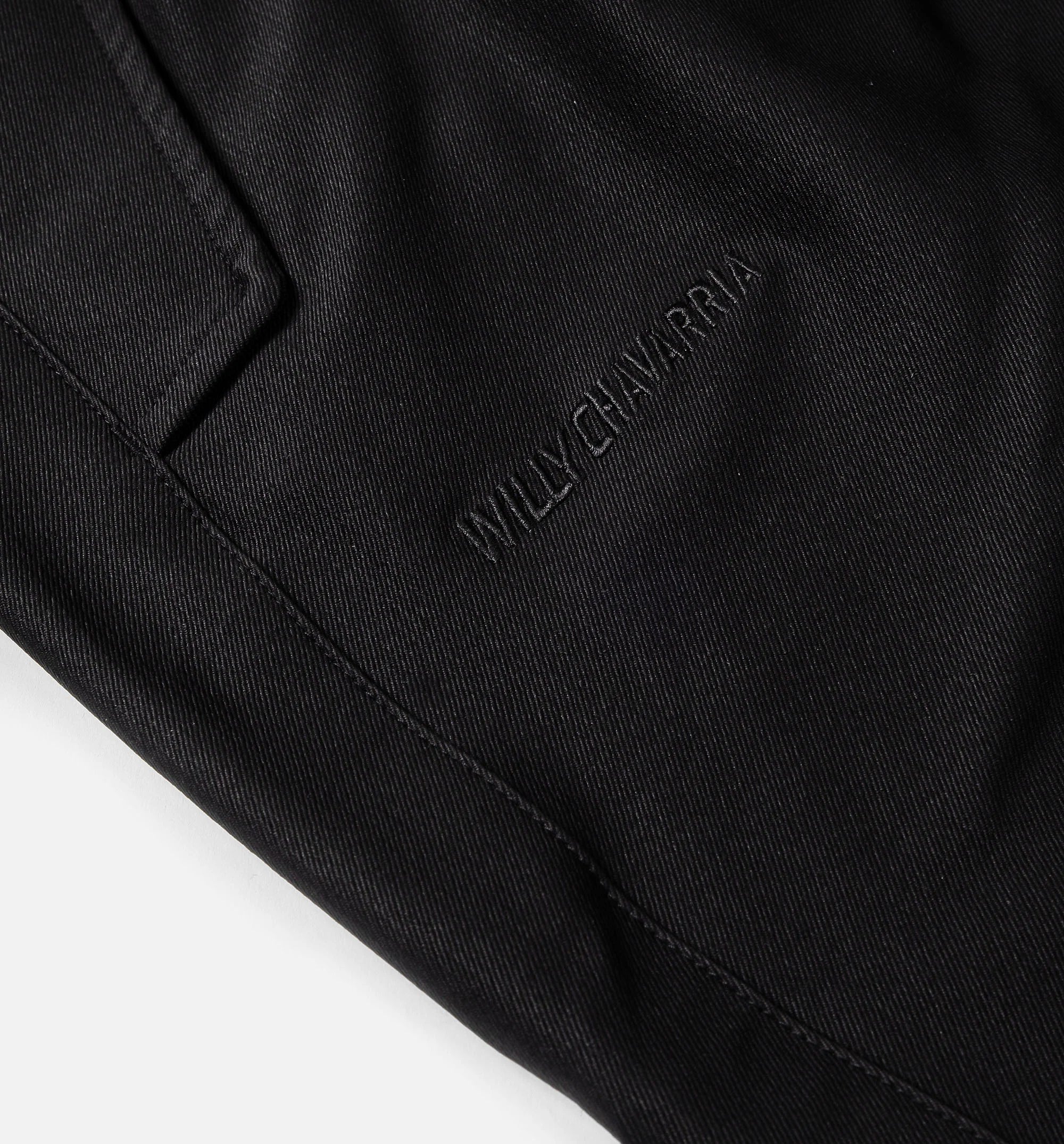 Willy Chavarria x Adidas Elasticated Waistband Track Mens Pant Black