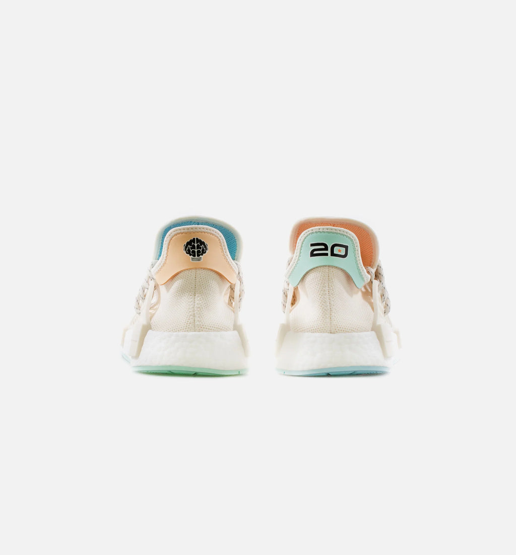 PW HU NMD NERD Mens Lifestyle Shoe Chalk White Glow Orange