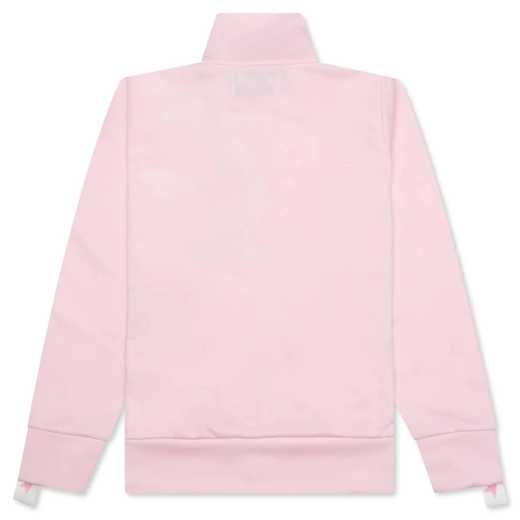Womens Star Zipped Track Jacket Rose Shadow