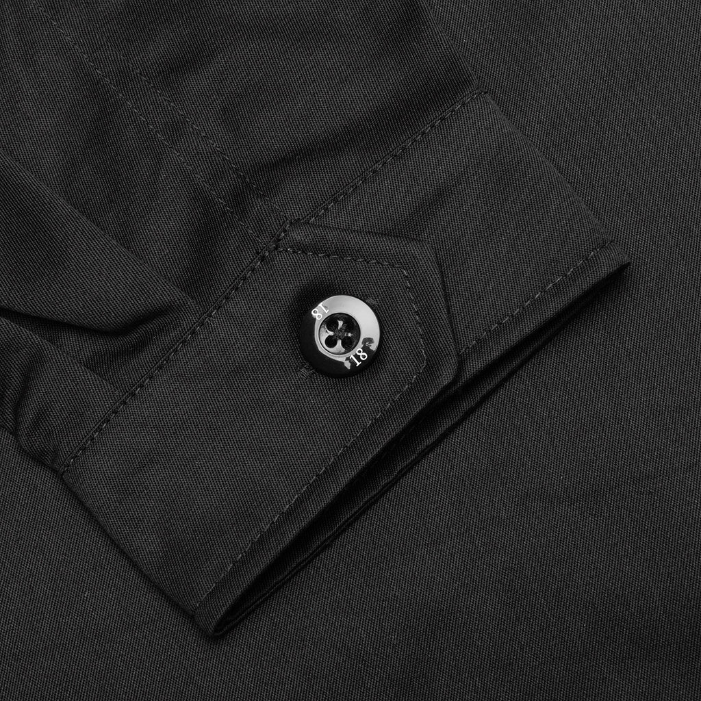 Zip Work Jacket Black