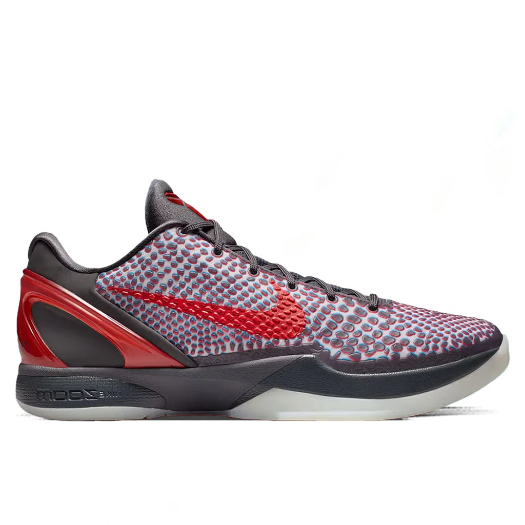Kobe 6 Protro 3D Dark Grey Chlorine Blue Daring Red