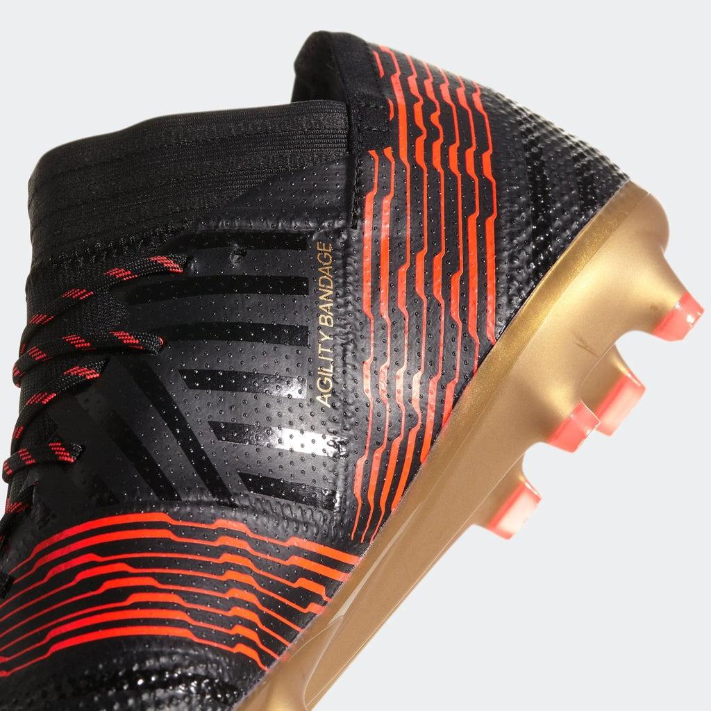 adidas Nemeziz 171 FG Firm Ground Soccer Cleats Black Solar Red