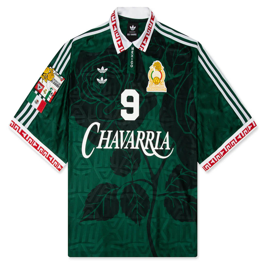 Adidas Originals x Willy Chavarria Soccer Jersey Collegiate Green