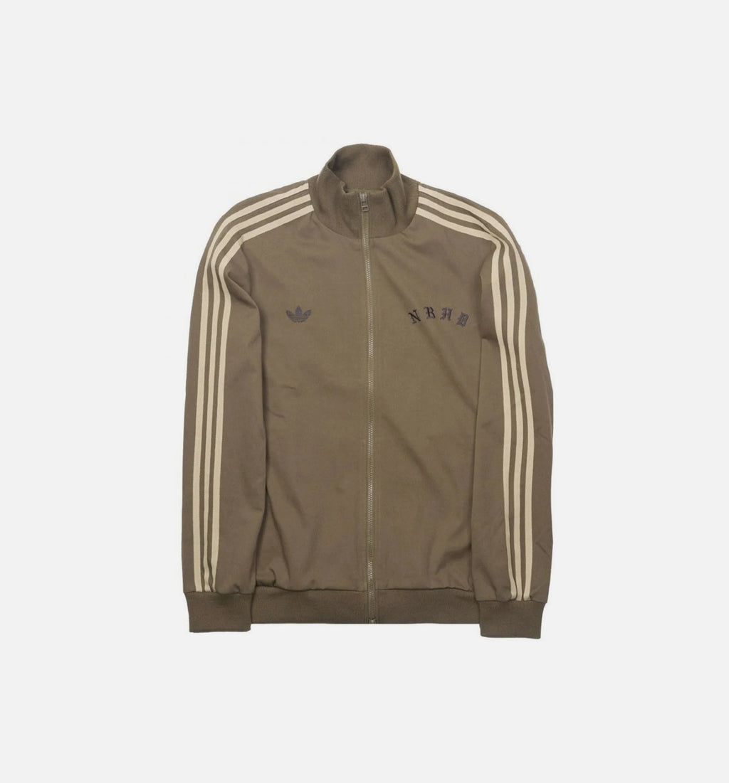 adidas X Neighborhood Collection Mens Track Jacket Trace Olive White