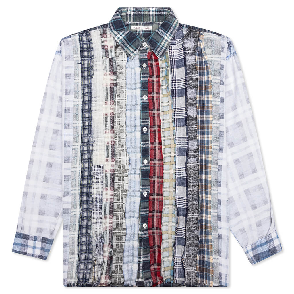 Ribbon Wide IO Flannel Shirt Assorted