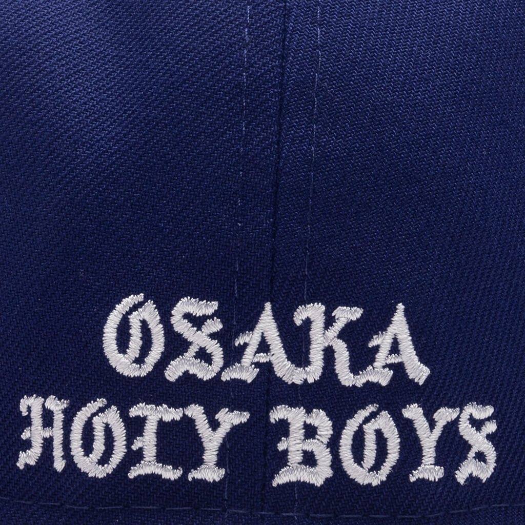 Saint Michael x Born X Raised x New Era Born Saint Cap Blue