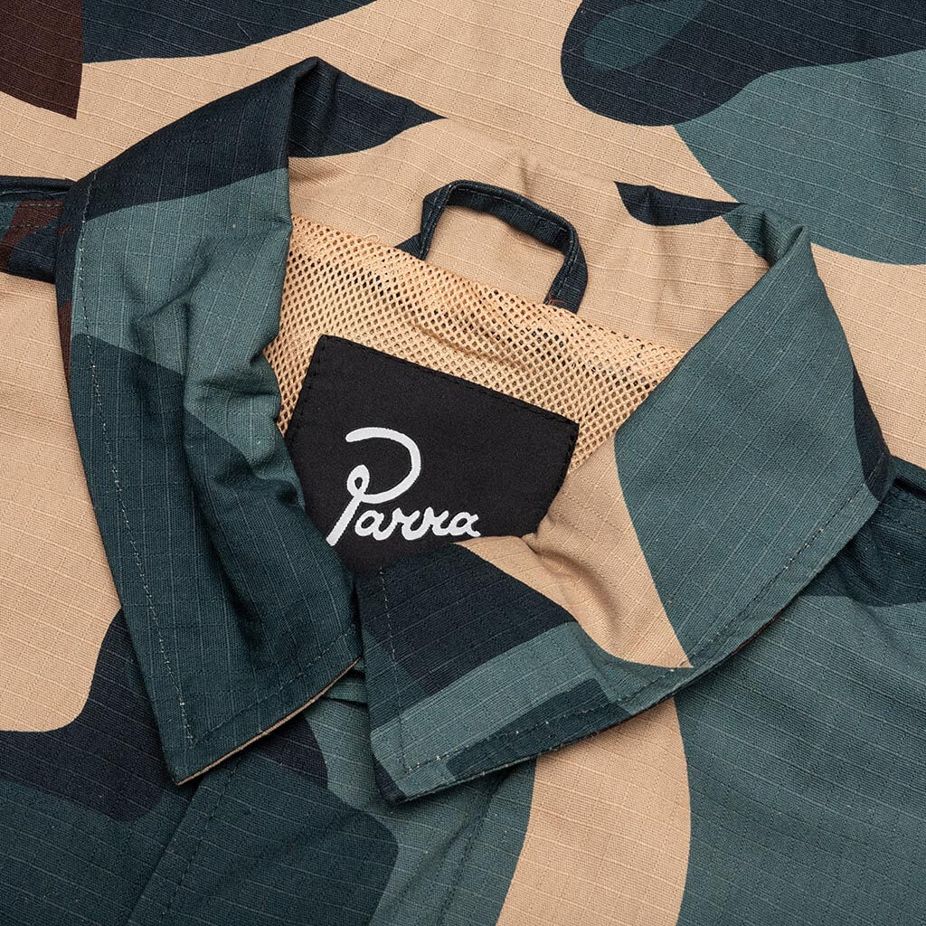 Distorted Camo Jacket Green