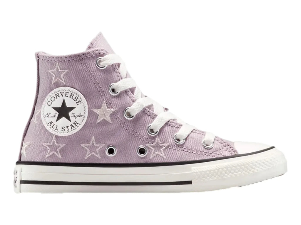 Tenis Converse Chuck Taylor All Star Starry Lila para Niña