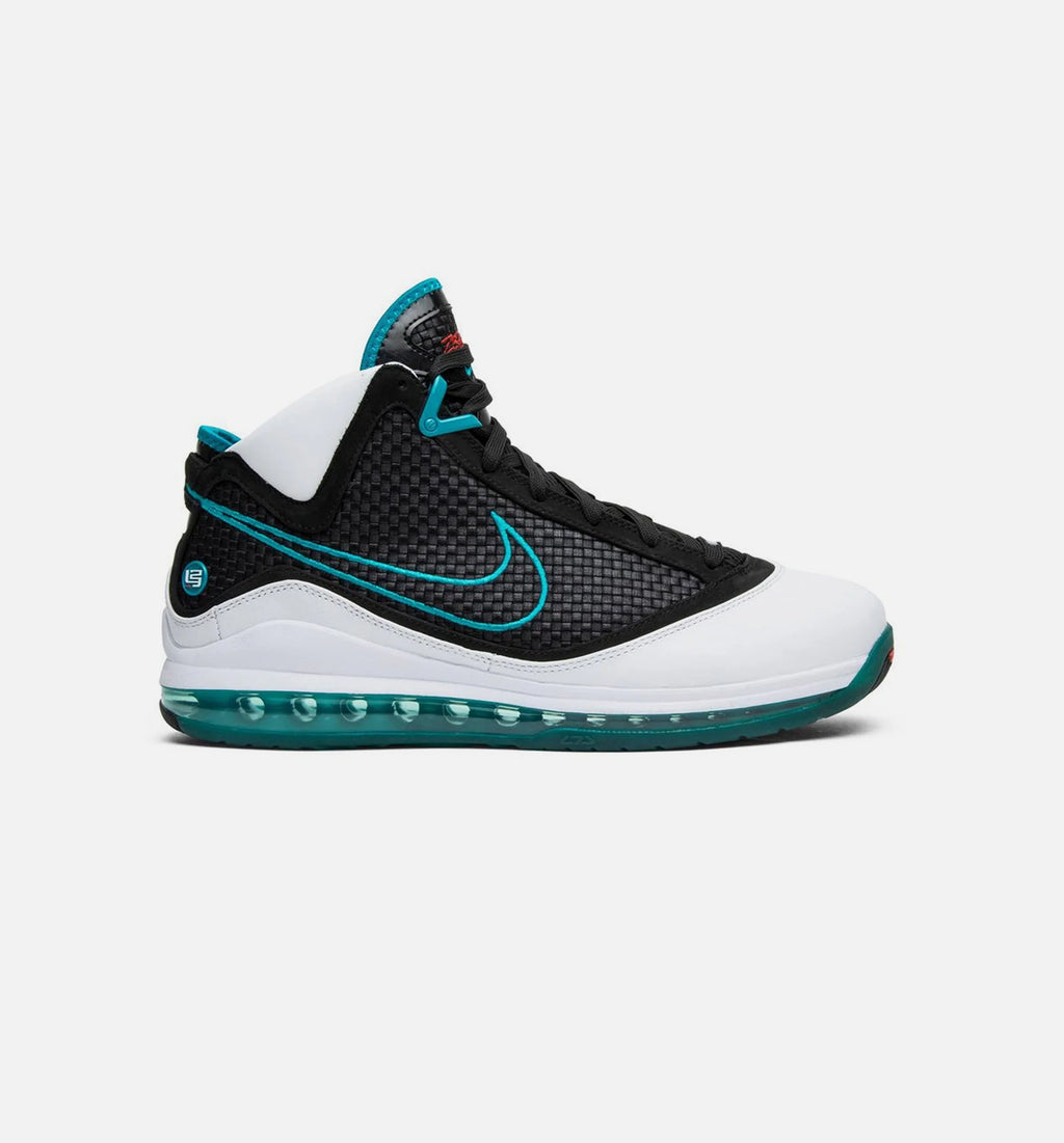 Lebron 7 Red Carpet Mens Basketball Shoe White Blue