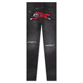 Running Dog Black Jean Blueberry Haze