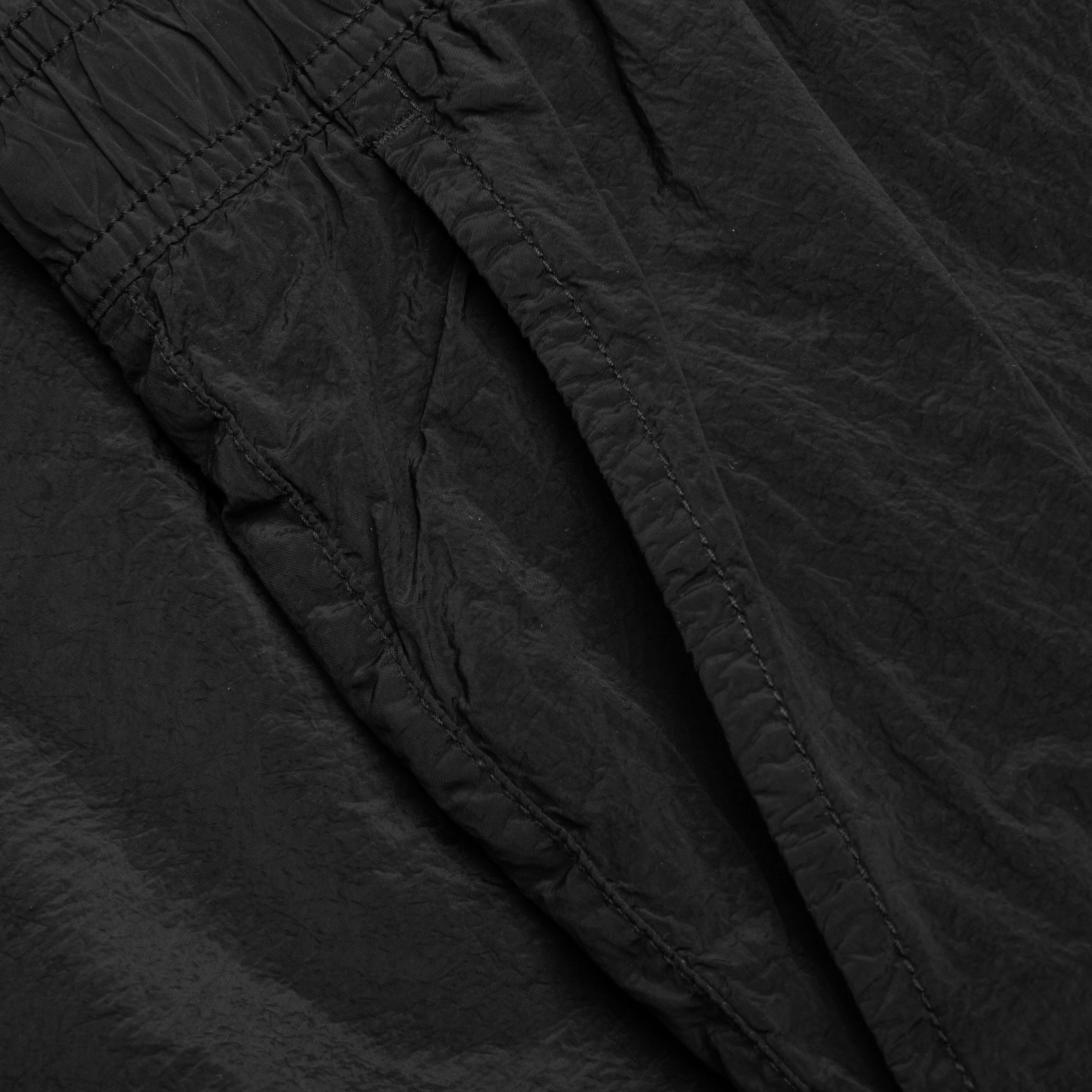 Nylon Metal Regular Fit Shorts Black