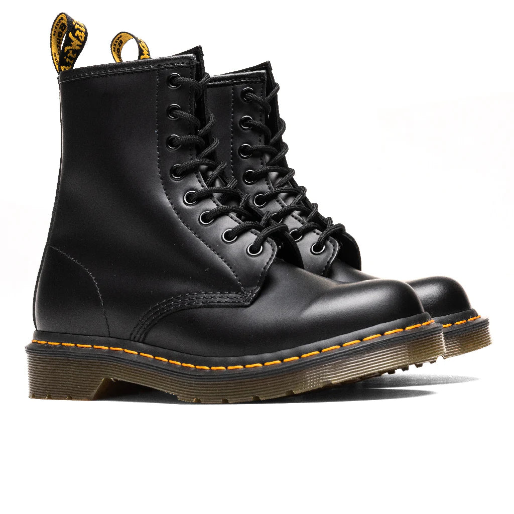 Womens 1460 Smooth Leather Boots Black