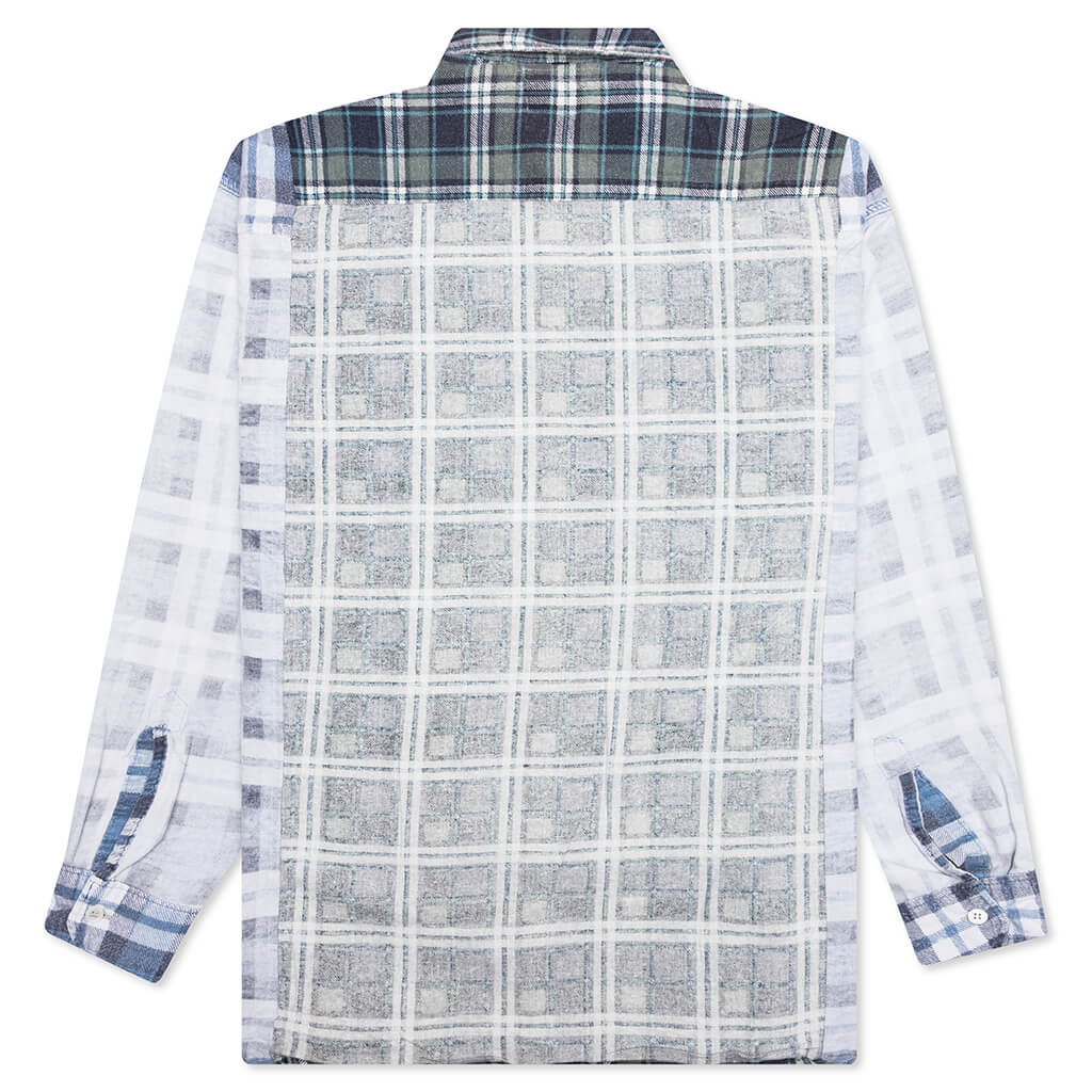 Ribbon Wide IO Flannel Shirt Assorted