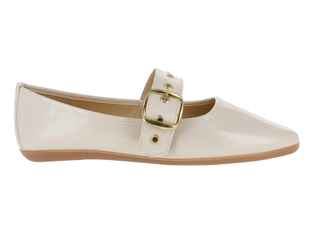 Zapatos Flats Luna Rosa Color Latte para Mujer