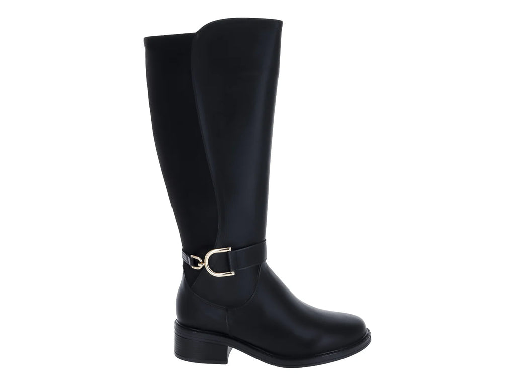 Botas Luna Rosa Diva Negro para Mujer
