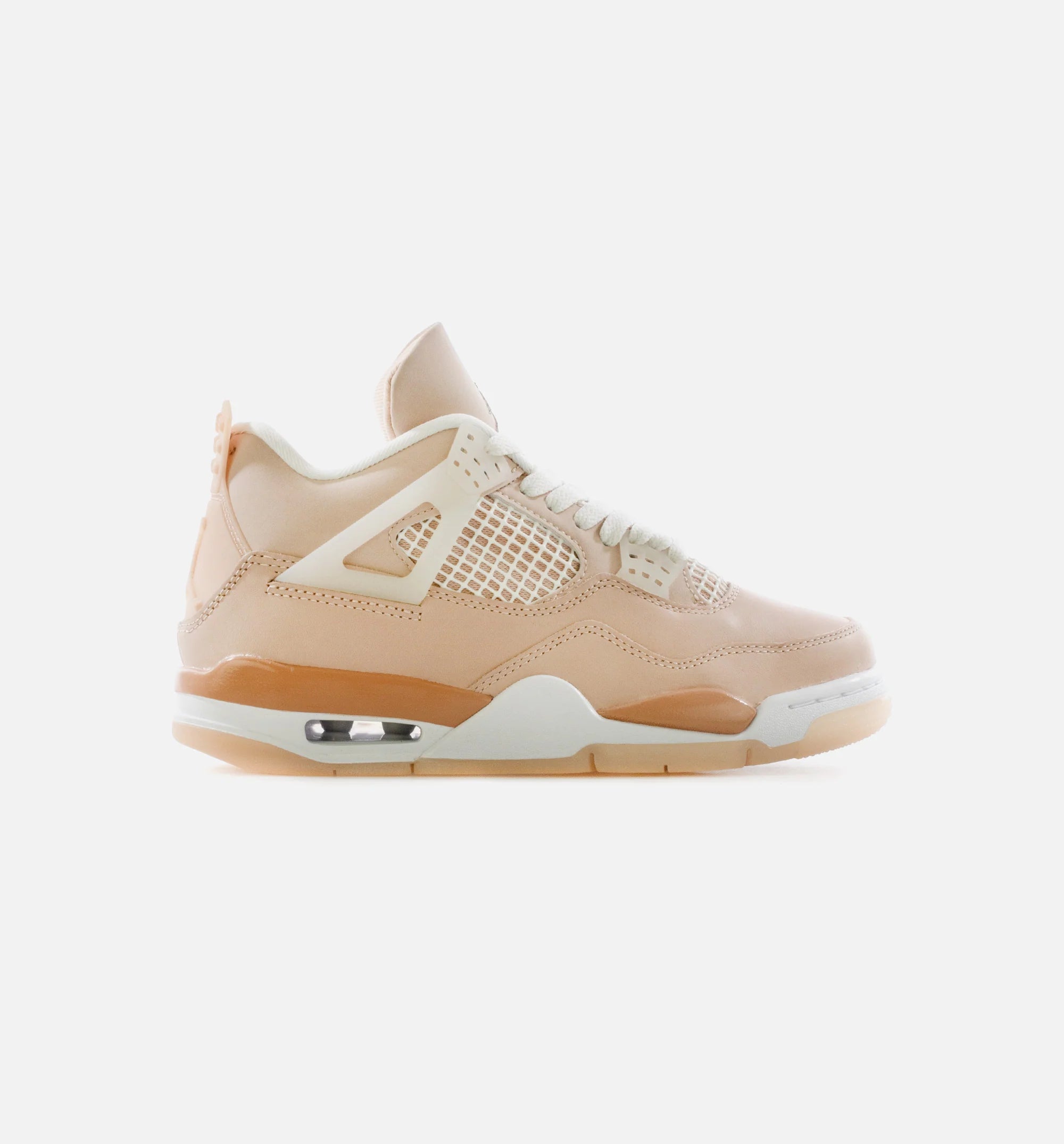 Air Jordan 4 Shimmer Womens Lifestyel Shoe Shimmer Bronze Eclipse Orange Quartz Metallic Silver Limit One Per Customer