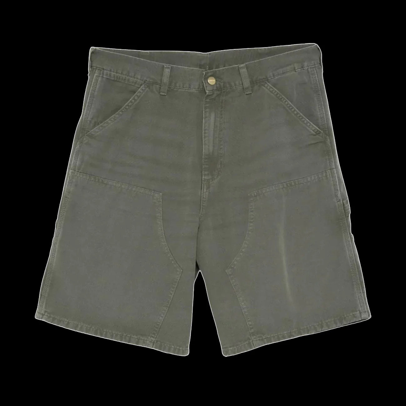 Carhartt WIP Double Knee Short Leaf Stone Canvas