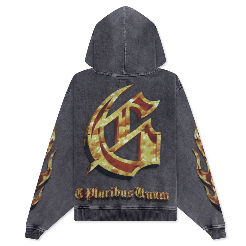 Echoes of Empires Hoodie Grey Wash