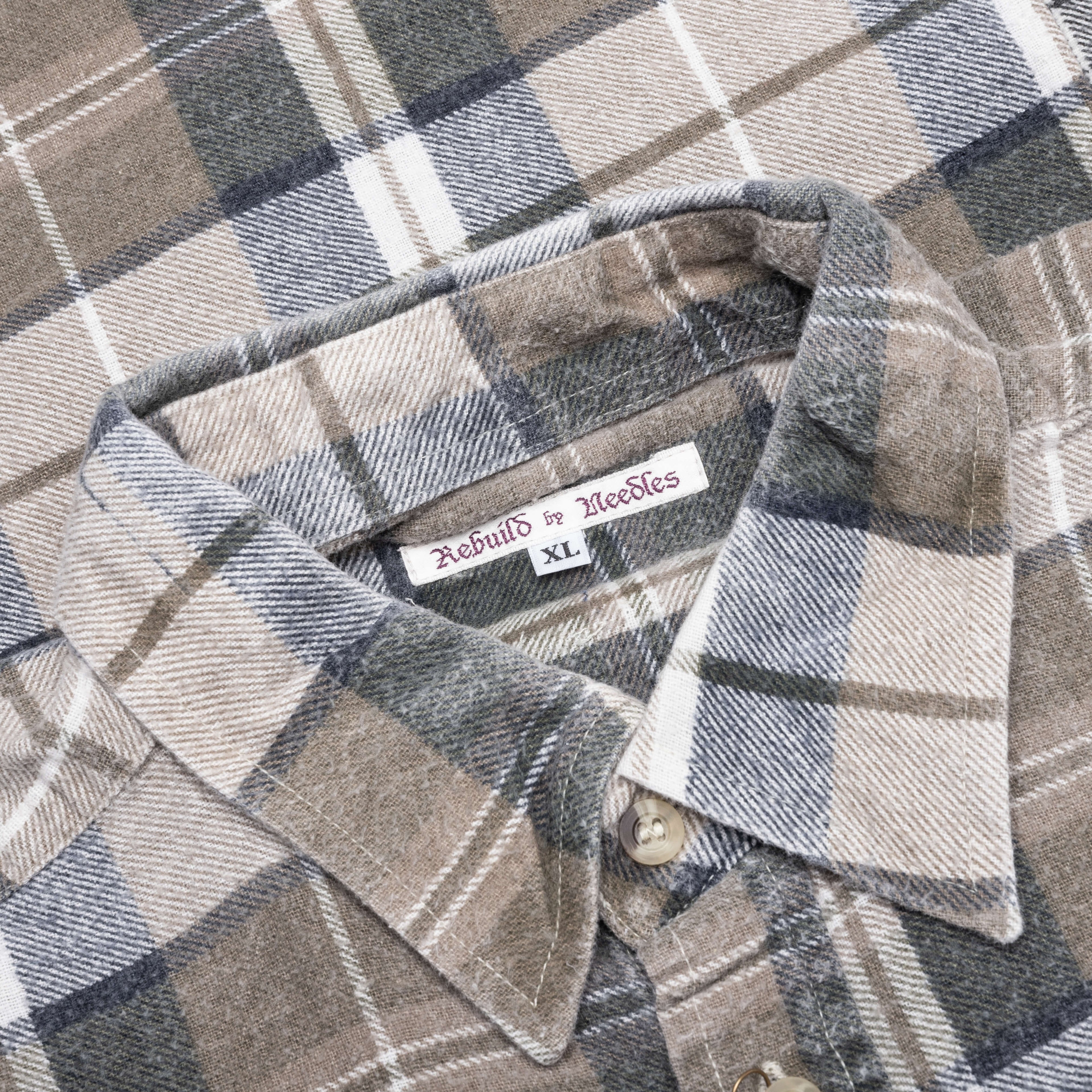 7 Cuts Flannel Shirt Assorted