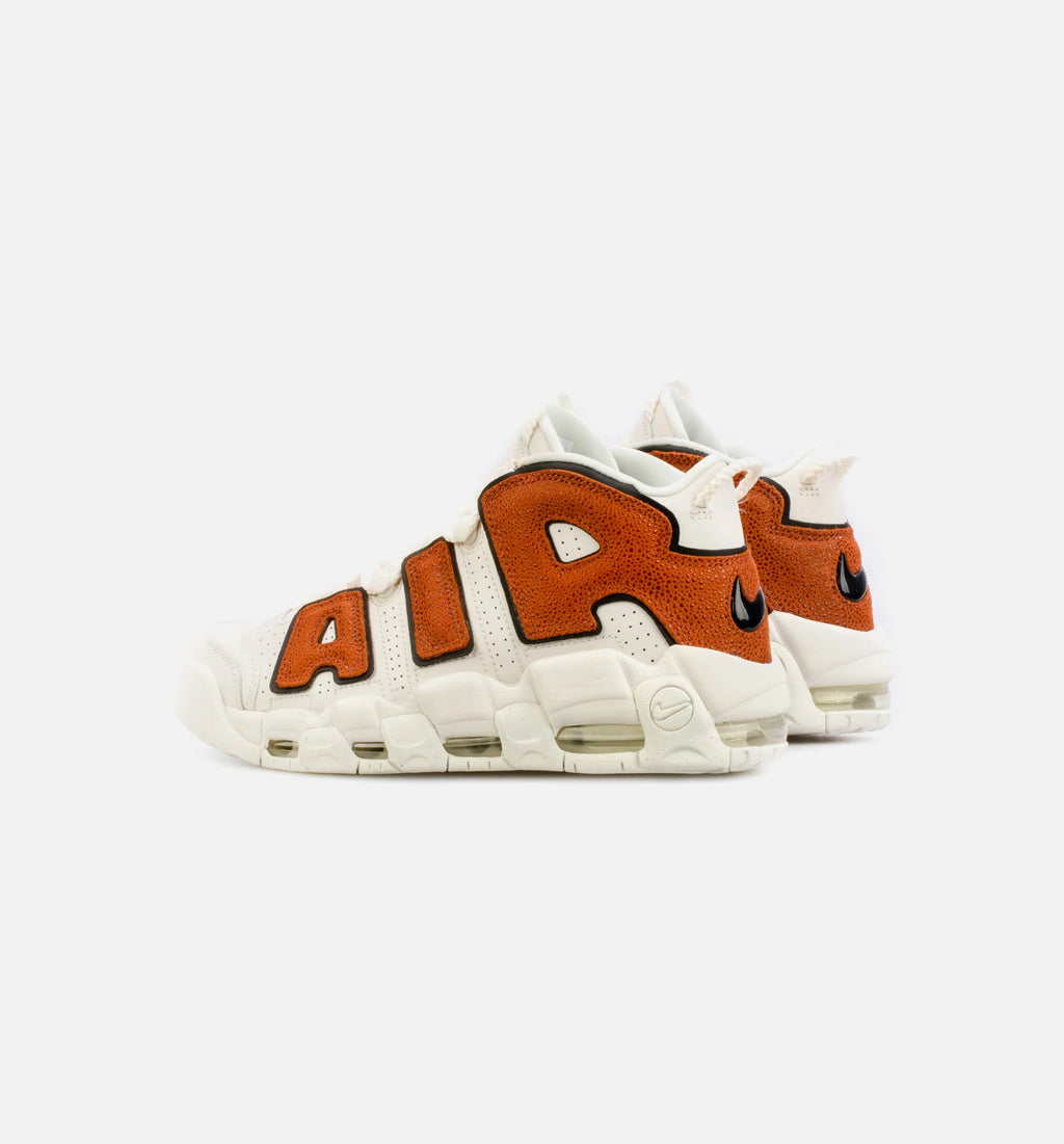 Air More Uptempo Womens Basketball Shoe Beige Orange