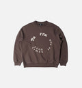 Gasoline Mens Crewneck Brown