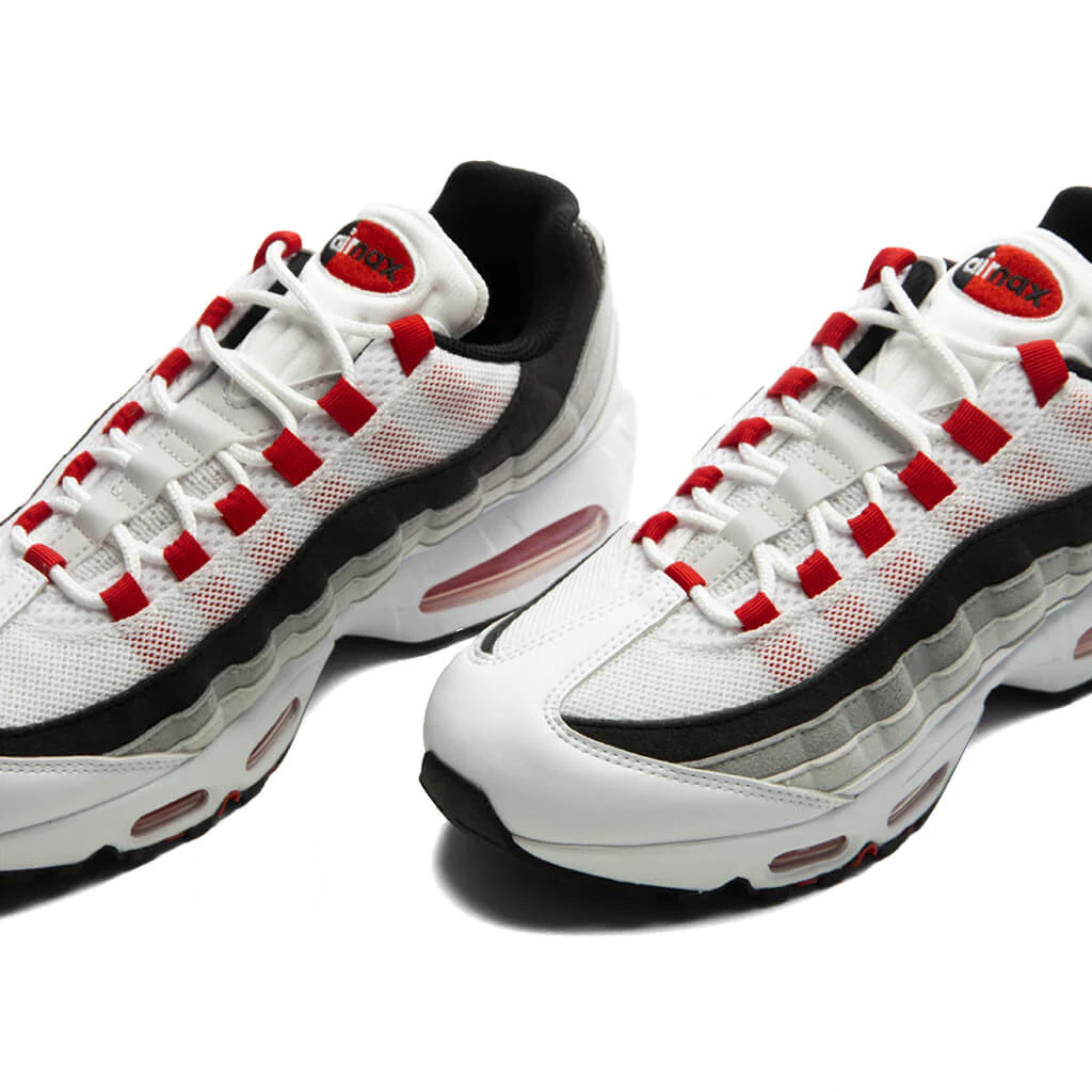 Air Max 95 Big Bubble Premium Comet Red White Comet Red Neutral Grey Medium Grey