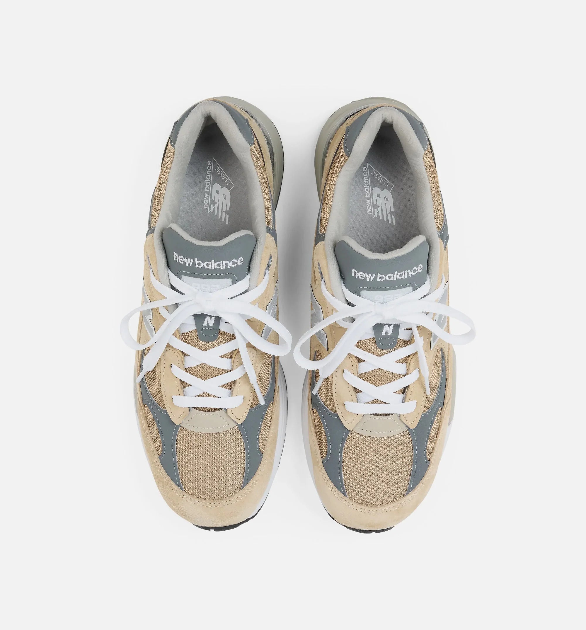 992 Mens Lifestyle Shoe Incense White Grey