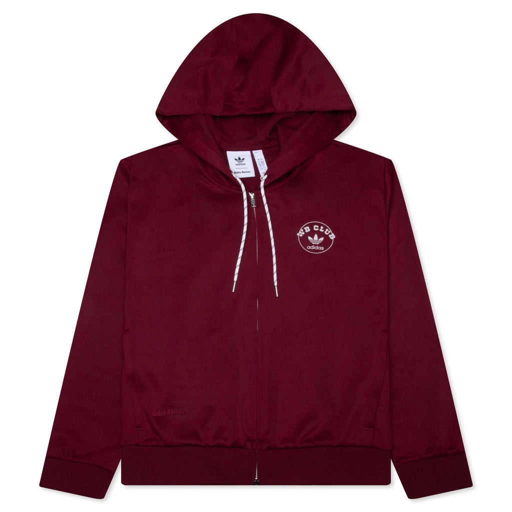 Adidas x Wales Bonner Track Hoodie Collegiate Burgundy