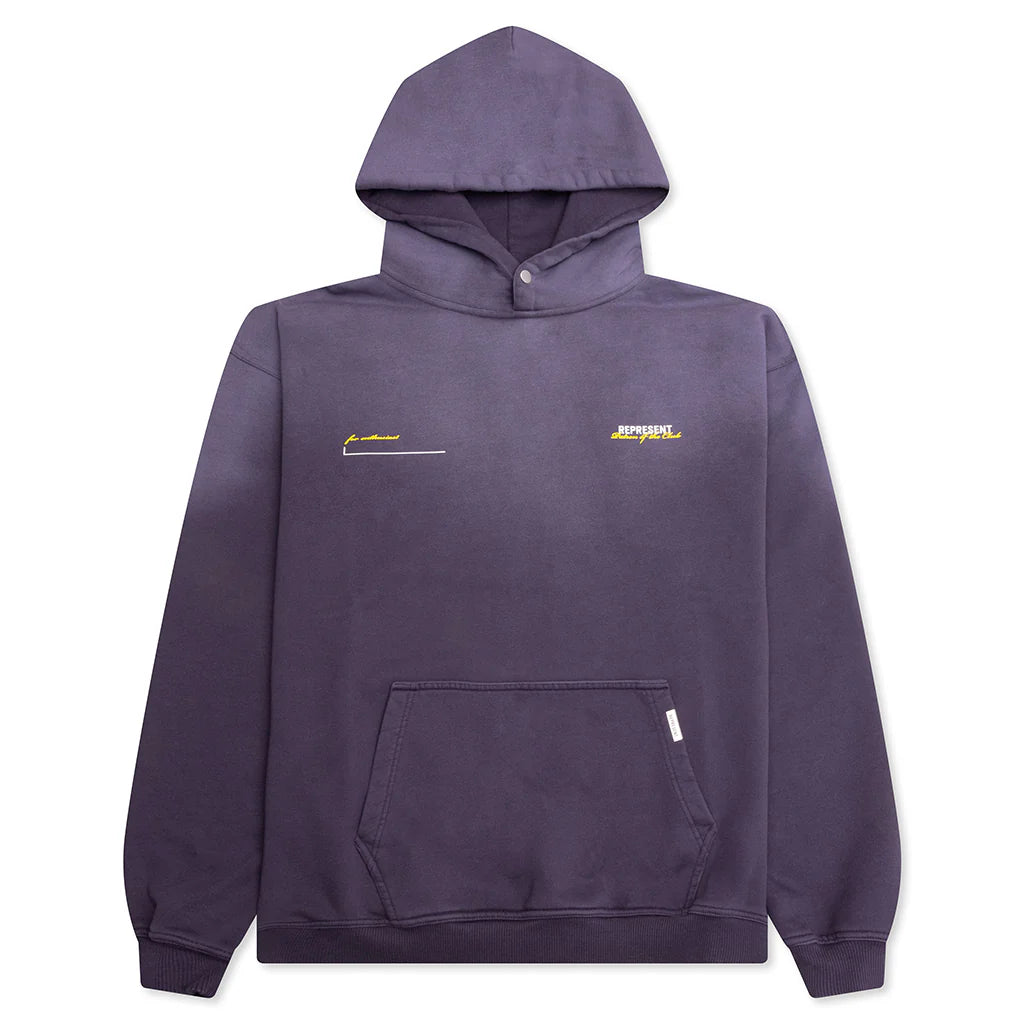 Patron of the Club Hoodie Plum