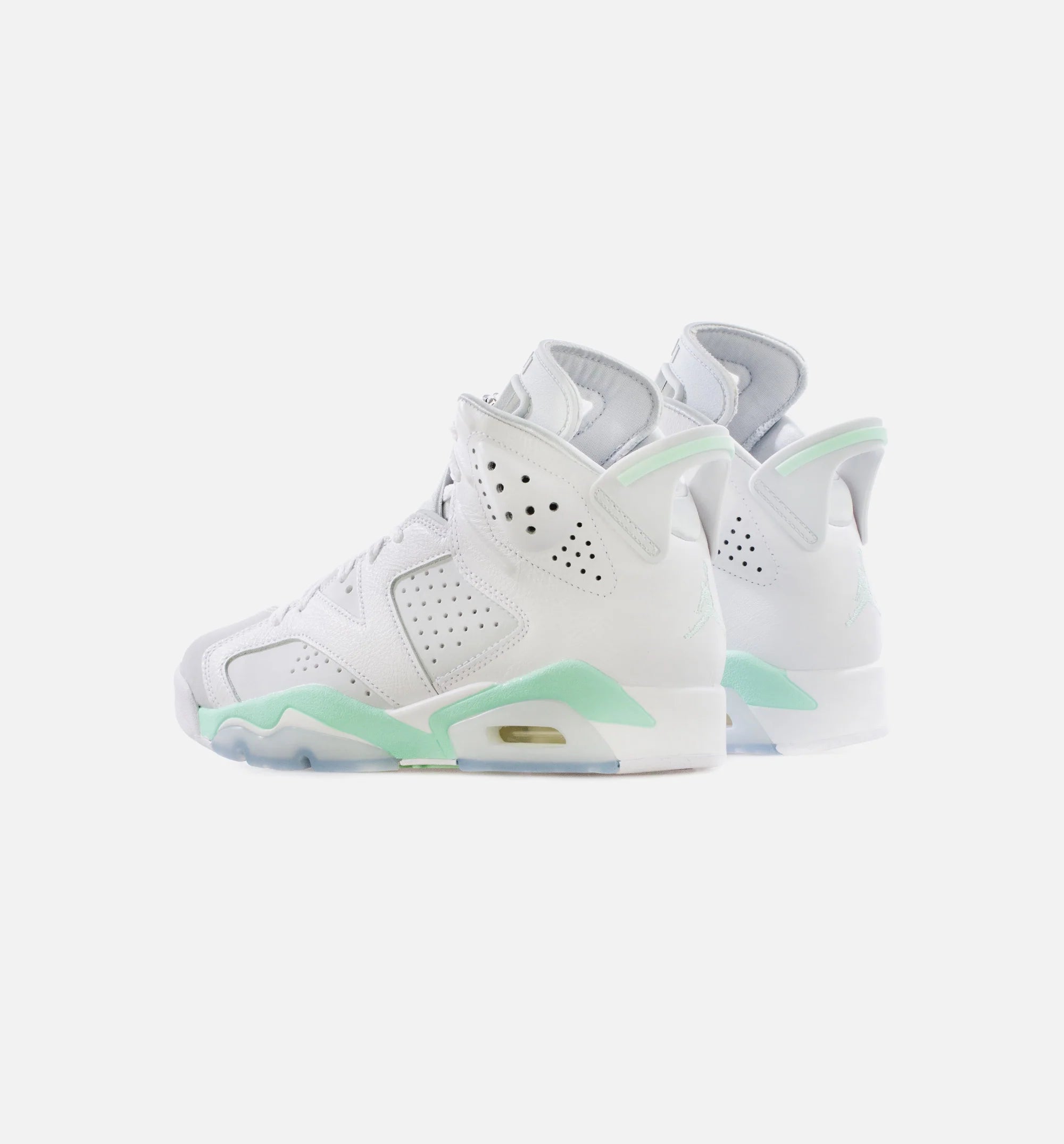 Air Jordan 6 Mint Foam Womens Lifestyle Shoe White Pure Platinum Mint Foam