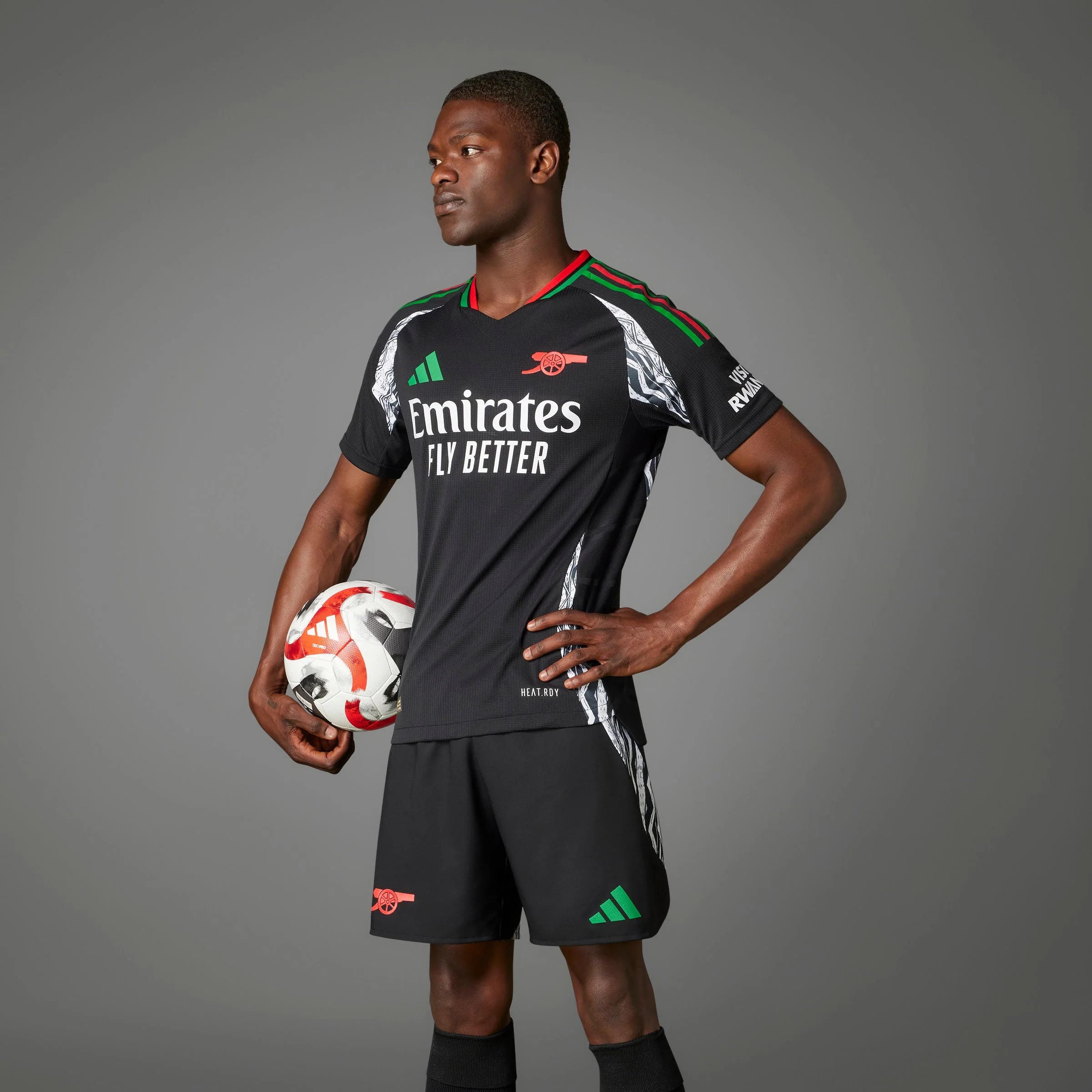 adidas Mens Arsenal FC Away Jersey Authentic 24 25