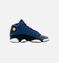 Air Jordan 13 Retro Brave Blue Grade School Lifestyle Shoe Navy Free Shipping